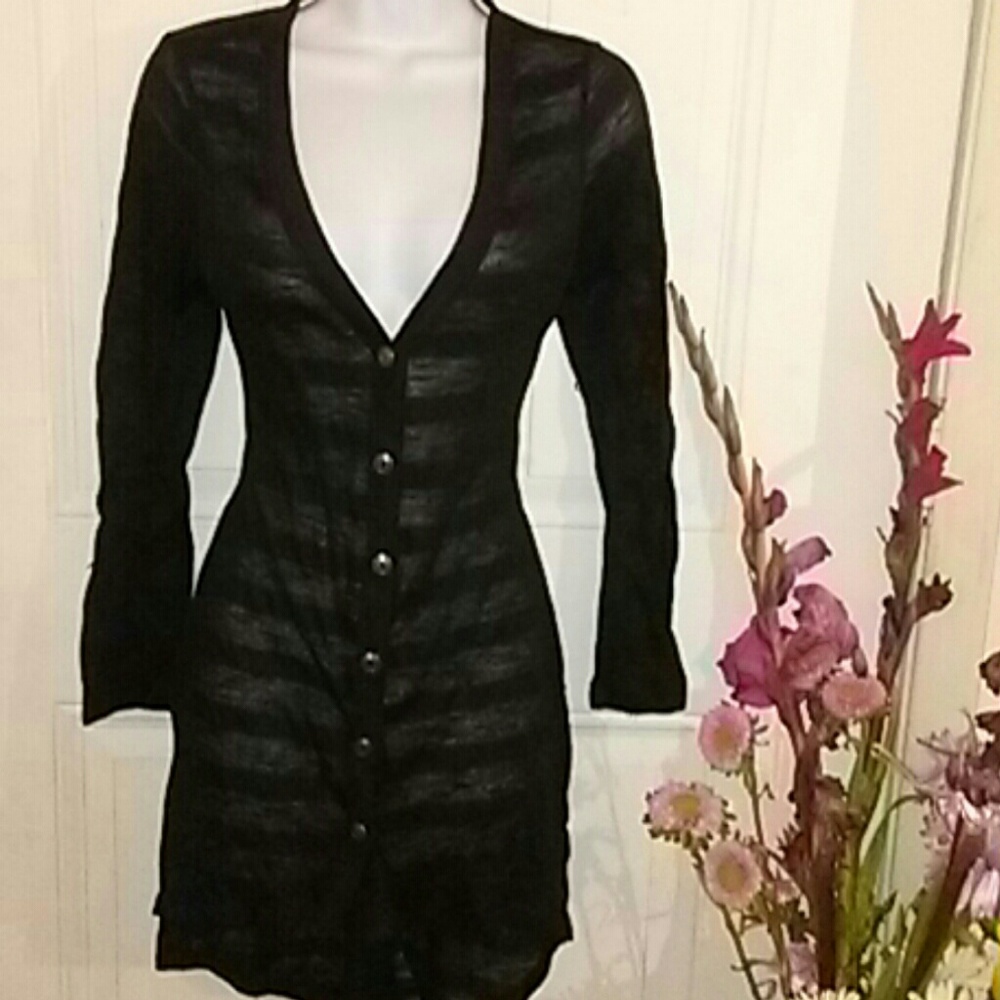 - Cardigan dress.